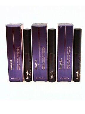 Imayla Unifeye Volumizing Mascara Black 3.5 mL Lot of 3 New Sealed
